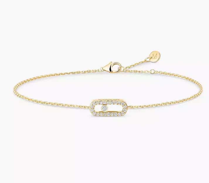 [Eternal jewelry]MS CARES FULL DIAMOND BRACELET