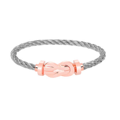 [Eternal Jewelry]CHANCE LARGE 8 FIGURE BUCKLE NO DIAMOND BRACELET ROSE GOLD