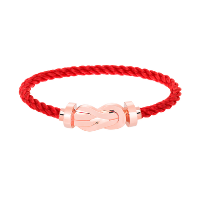 [Eternal Jewelry]CHANCE LARGE 8 FIGURE BUCKLE NO DIAMOND BRACELET ROSE GOLD