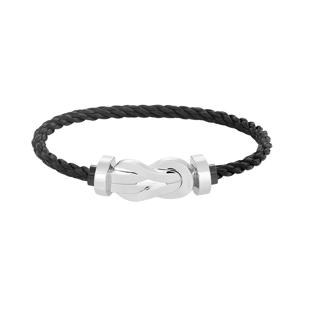[Eternal Jewelry]CHANCE LARGE 8 FIGURE BUCKLE NO DIAMOND BRACELET SILVER