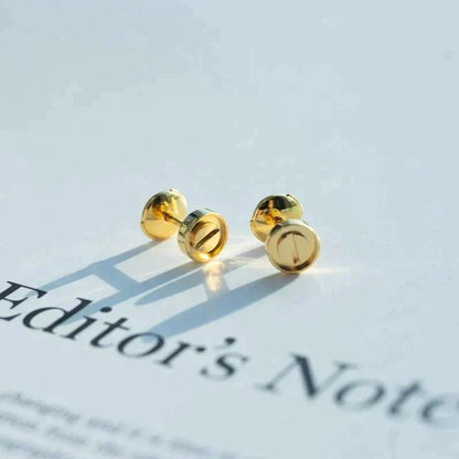 [Eternal Jewelry]LOVE EARRINGS GOLD 10MM