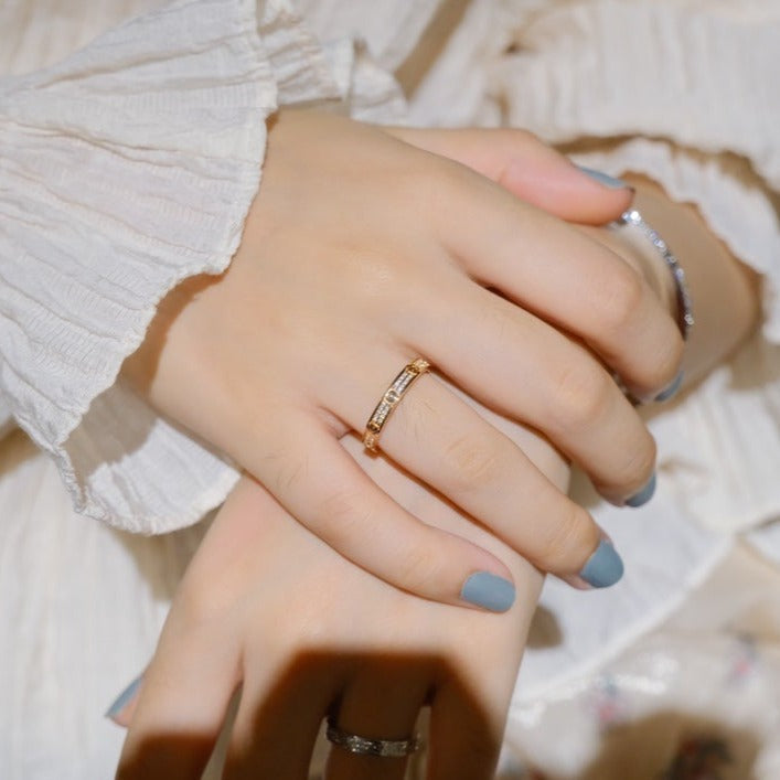 [Eternal Jewelry]LOVE RING 2.65MM DIAMOND