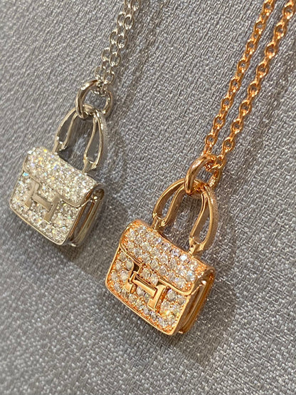 [Eternal Jewelry]CONSTANCE PEDANT DIAMOND NECKLACE
