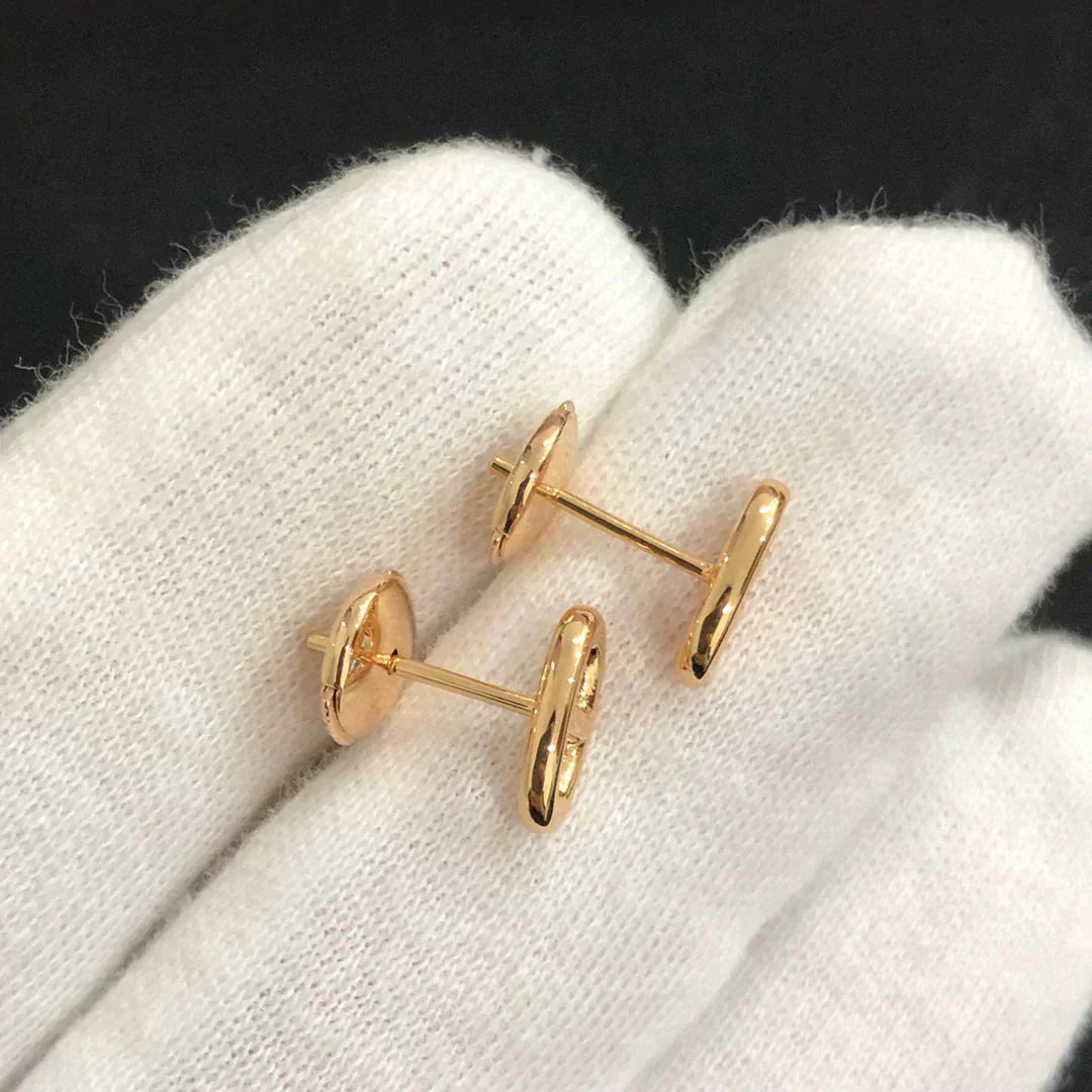 [Eternal Jewelry]CHAINE SMALL EARRINGS GOLD AND SILVER