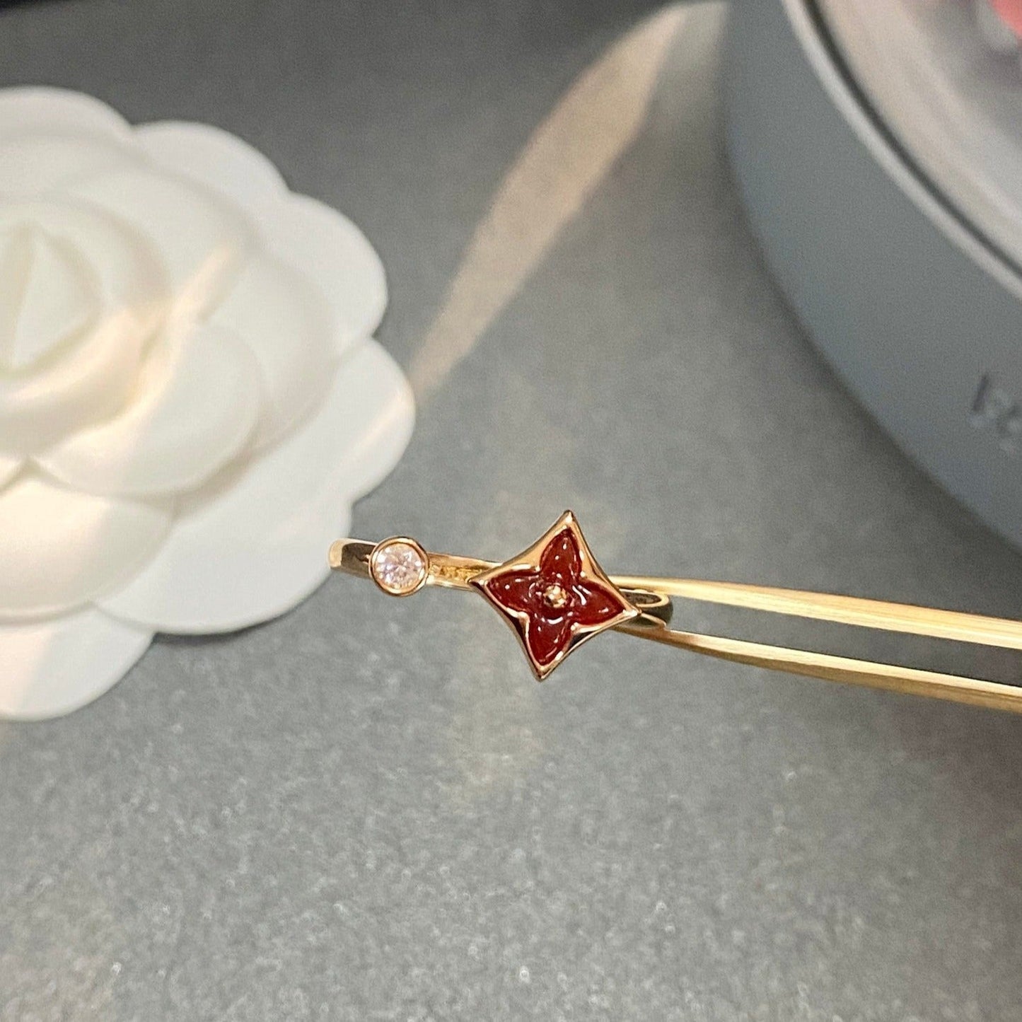 [Eternal Jewelry]STAR 1 DIAMOND OPEN RING