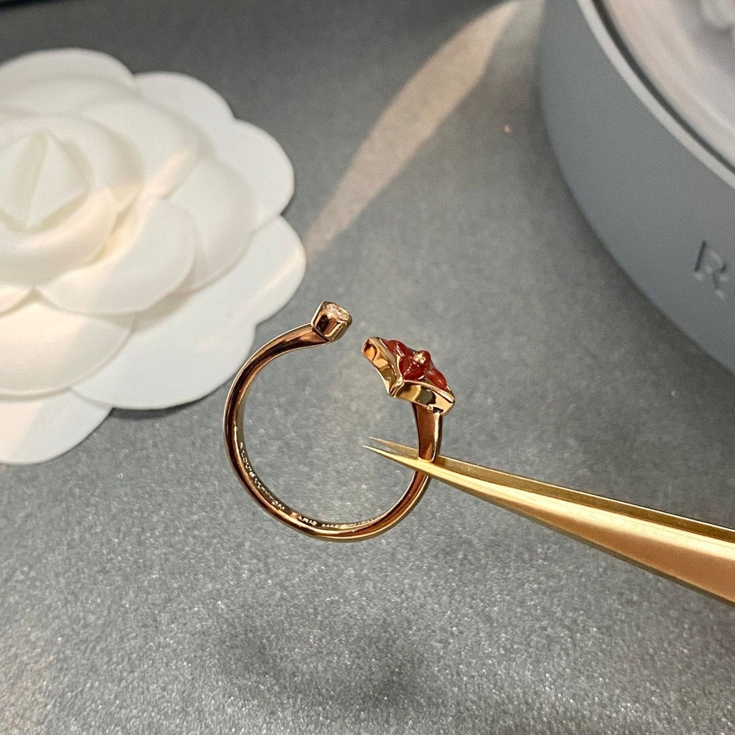 [Eternal Jewelry]STAR 1 DIAMOND OPEN RING