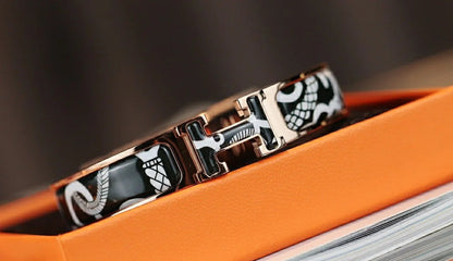 [Eternal Jewelry]H TARTAN BRACELET 12MM