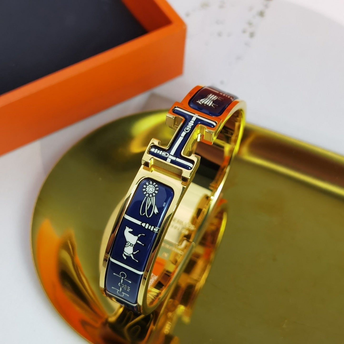 [Eternal Jewelry]H COUVERTURES DARK BLUE BRACELET