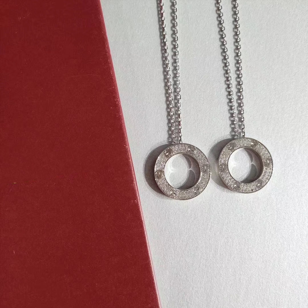 [Eternal Jewelry]LOVE NECKLACE ADJUSTABLE SILVER