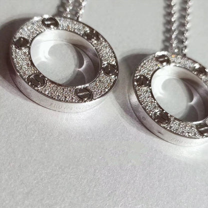 [Eternal Jewelry]LOVE NECKLACE ADJUSTABLE SILVER