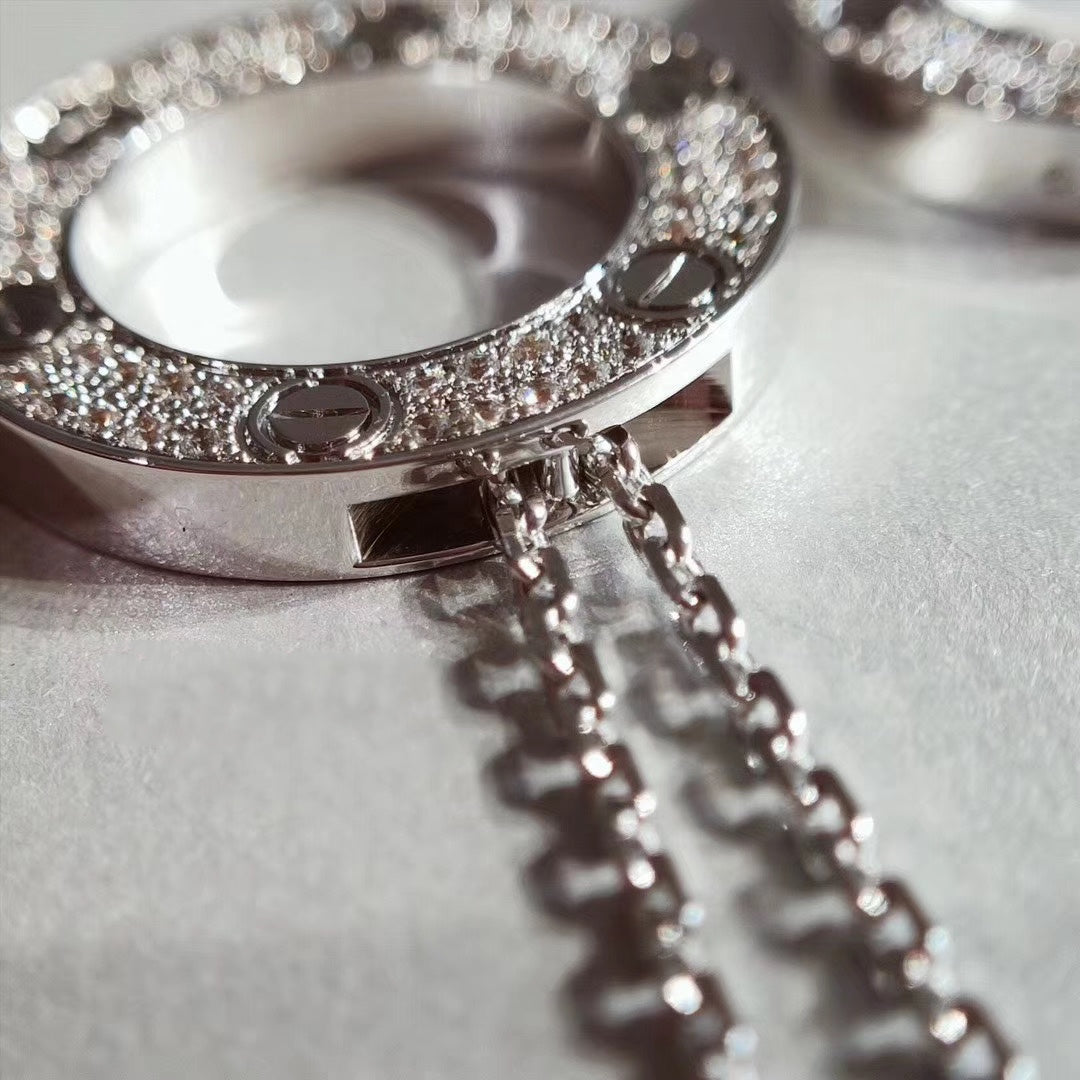 [Eternal Jewelry]LOVE NECKLACE ADJUSTABLE SILVER