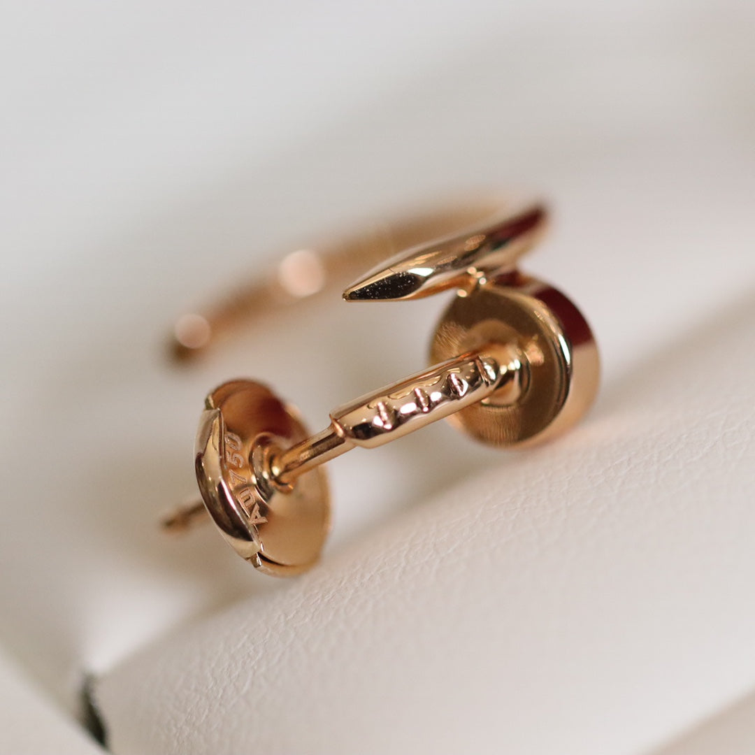 [Eternal Jewelry]JUSTE EARRINGS PINK GOLD