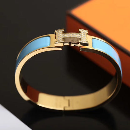 [Eternal Jewelry]H CLOUD BLUE BRACELET GOLD DIAMOND