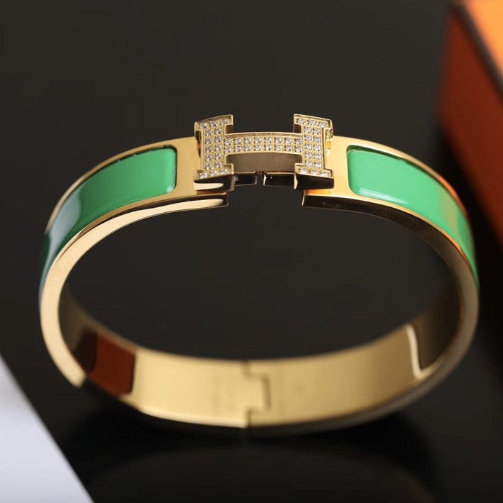 [Eternal Jewelry]H BRACELET GOLD DIAMOND