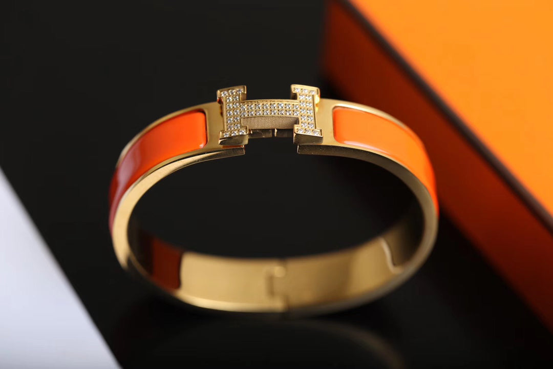 [Eternal Jewelry]H BRACELET GOLD DIAMOND