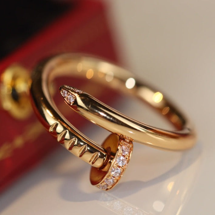 [Eternal Jewelry]JUSTE RING 2.65MM GOLD DIAMOND