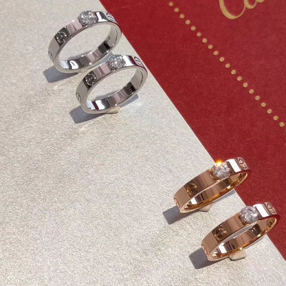 [Eternal Jewelry]LOVE RING 3.6MM 1 BIG DIAMOND