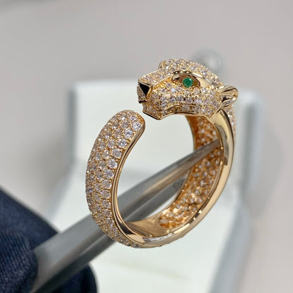 [Eternal Jewelry]PANTHERE PINK GOLD DIAMOND RING