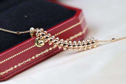 [Eternal Jewelry]CLASH PINK GOLD NECKLACE