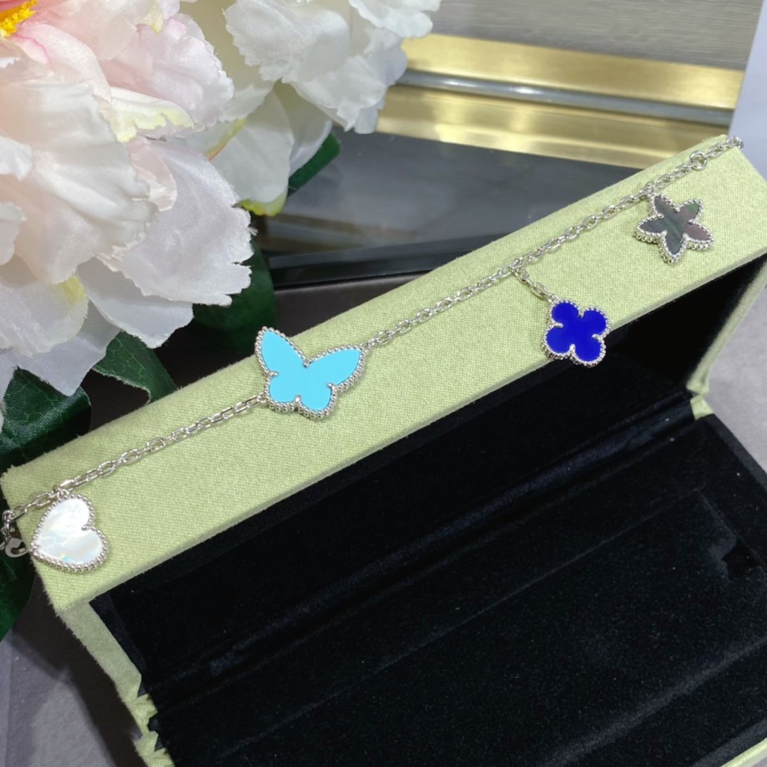 [Eternal Jewelry]LUCKY SPRING SILVER BRACELET 4 MOTIF