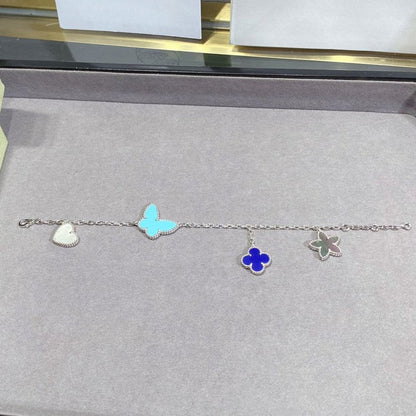 [Eternal Jewelry]LUCKY SPRING SILVER BRACELET 4 MOTIF