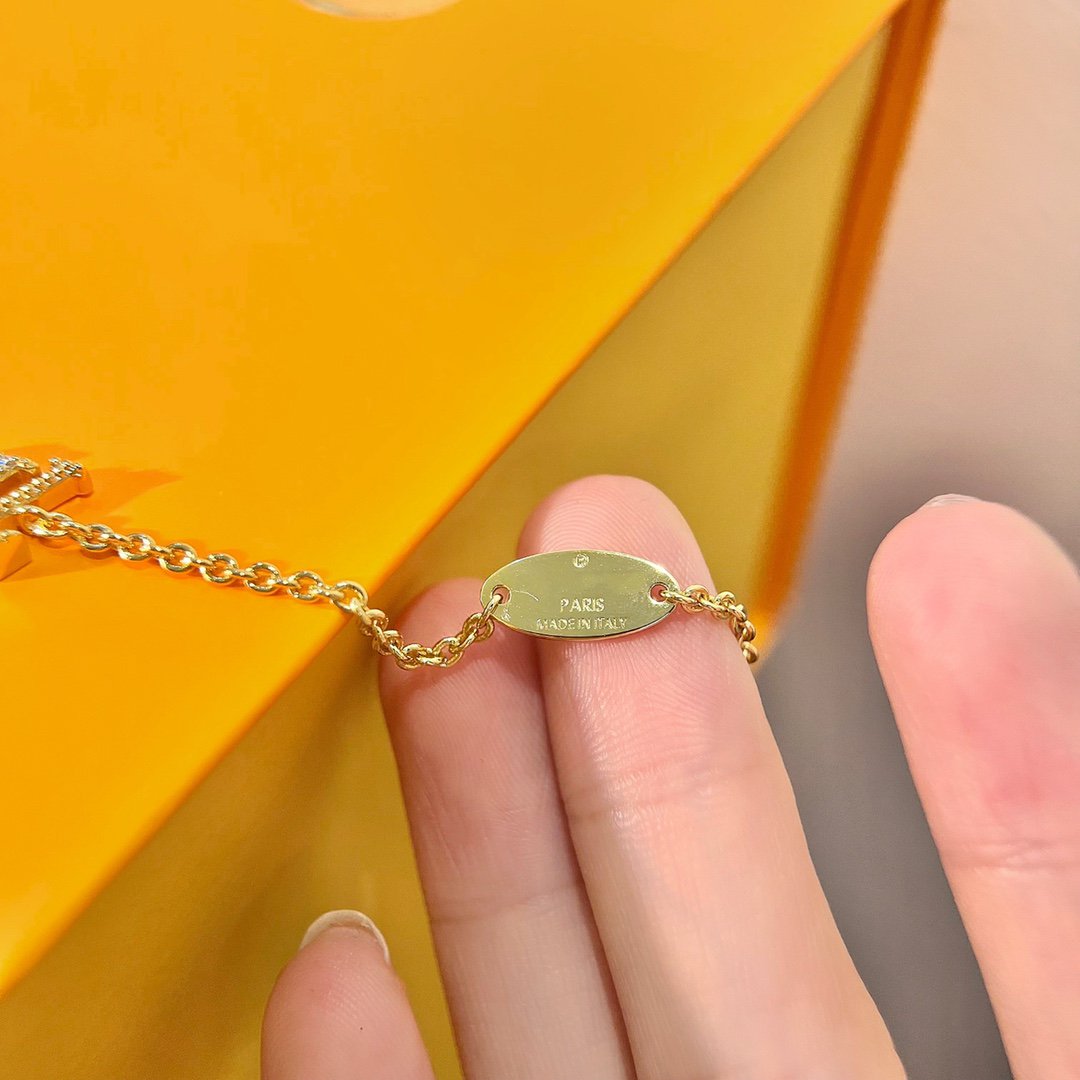 [Eternal Jewelry]LOGO STAR MOTIF GOLD BRACELET