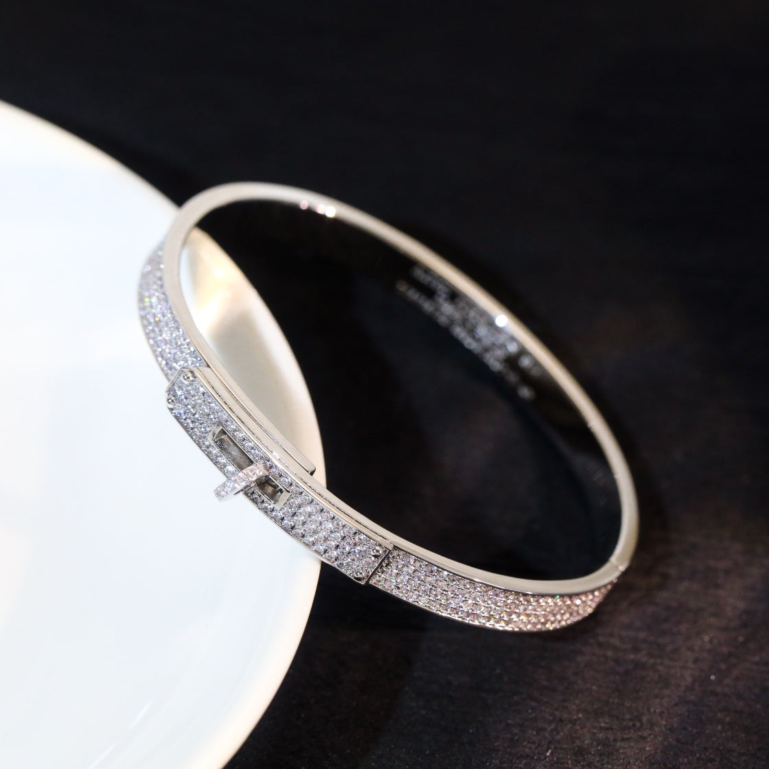 [Eternal Jewelry]KELLY BRACELET DIAMOND PAVED