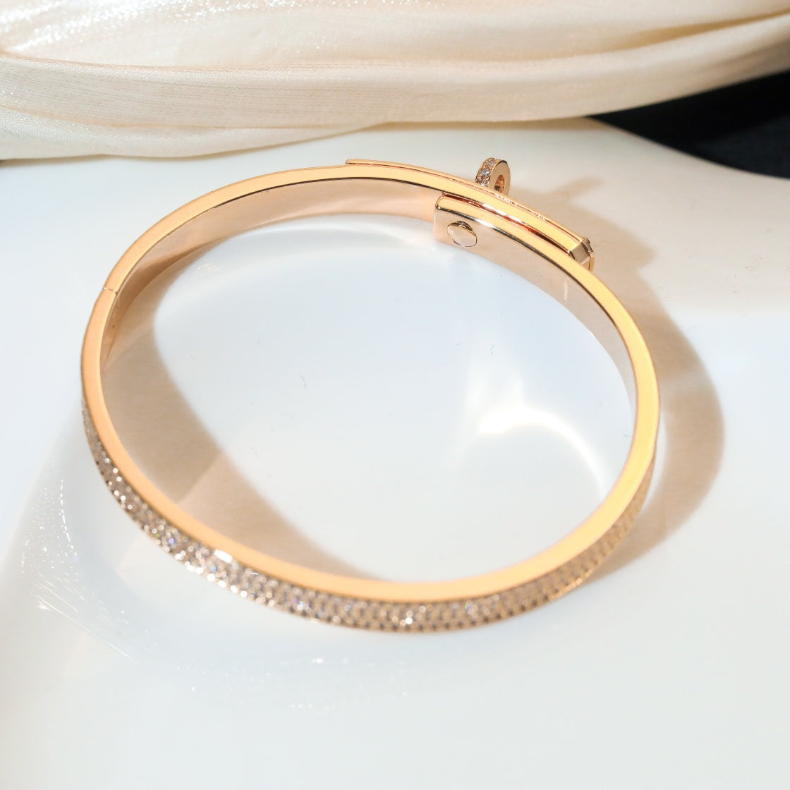 [Eternal Jewelry]KELLY BRACELET DIAMOND PAVED