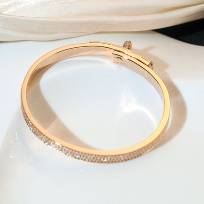 [Eternal Jewelry]KELLY BRACELET DIAMOND PAVED