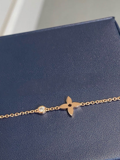 [Eternal Jewelry]STAR DIAMOND PINK GOLD BRACELET