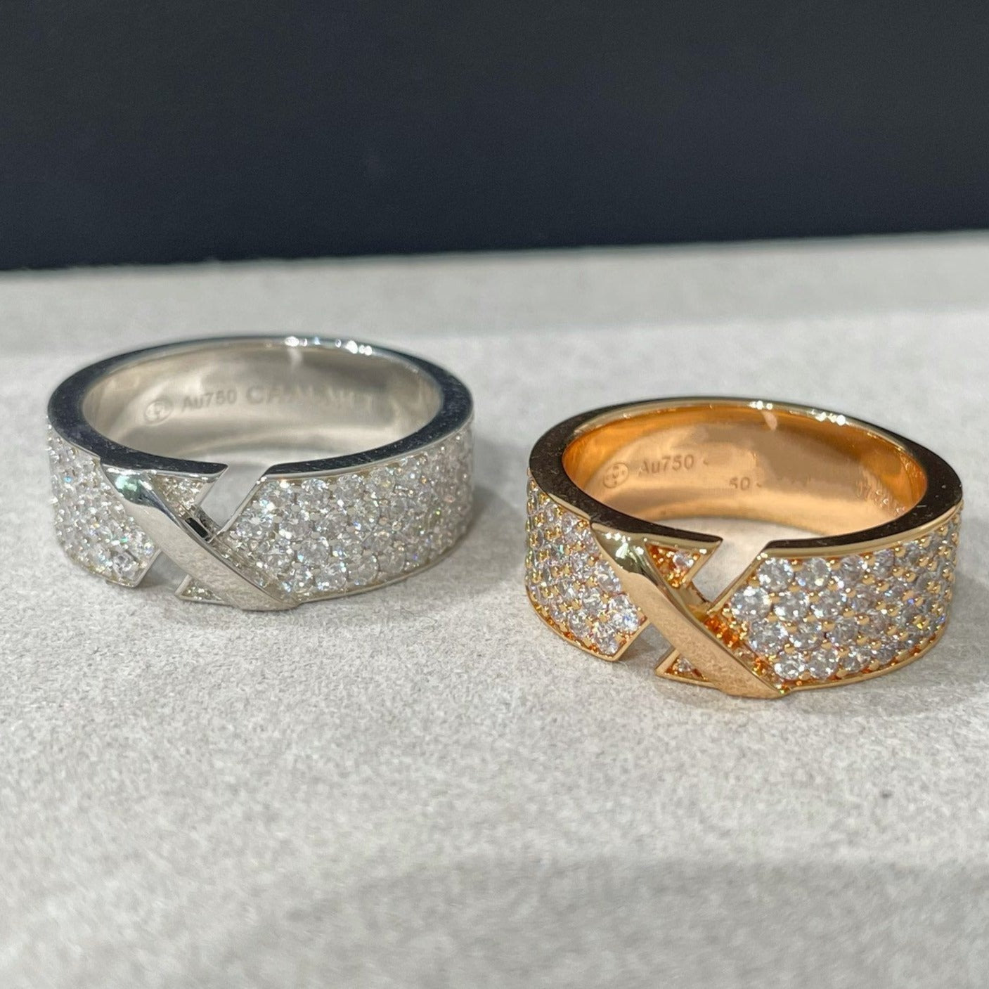 [Eternal Jewelry]LIENS EVIDENCE  DIAMOND PAVED RING