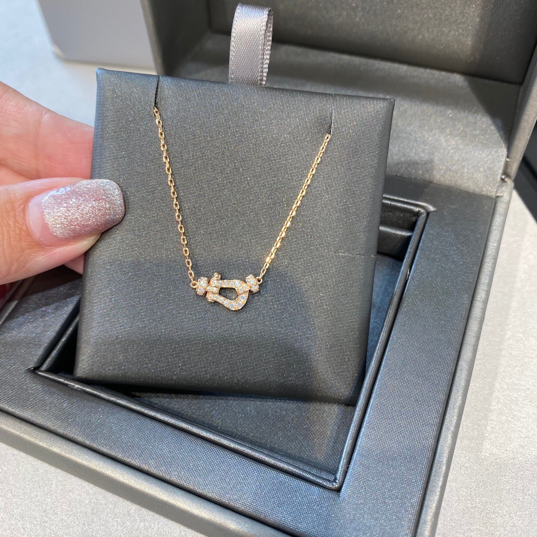 [Eternal Jewelry]FORCE 10 DIAMOND PINK GOLD NECKLACE MINI MODEL