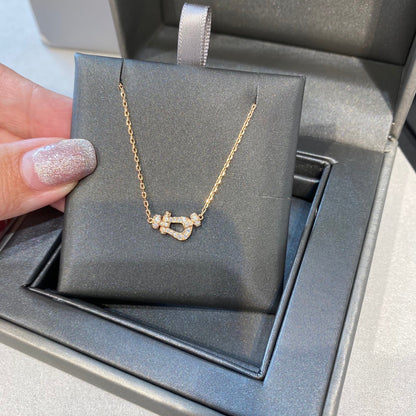 [Eternal Jewelry]FORCE 10 DIAMOND PINK GOLD NECKLACE MINI MODEL