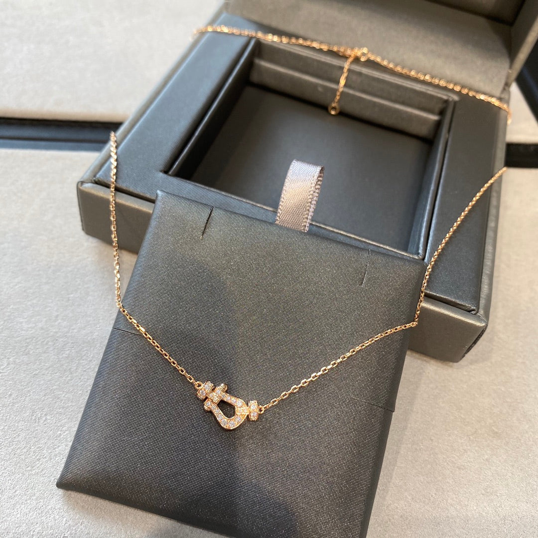 [Eternal Jewelry]FORCE 10 DIAMOND PINK GOLD NECKLACE MINI MODEL