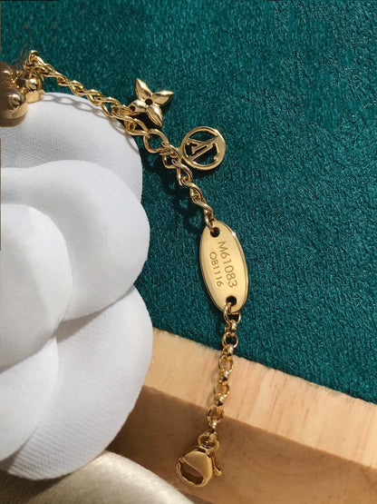 [Eternal Jewelry]BLOOMING PINK GOLD MOP BRACELET