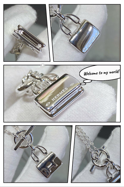 [Eternal Jewelry]CONSTANCE PEDANT SILVER NECKLACE