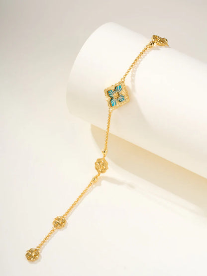 [Eternal jewelry]B.C.L ENAMELED One-Flower Bracelet£¨Various Colors)