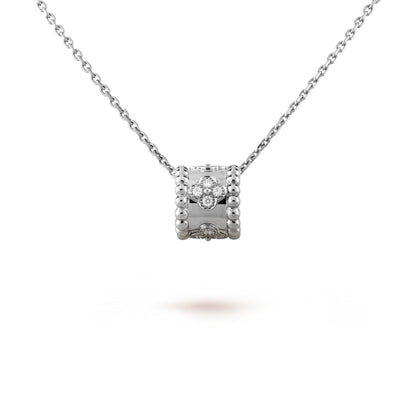 [Eternal Jewelry]PERLEE PEDANT SIVLER DIAMOND NECKLACE