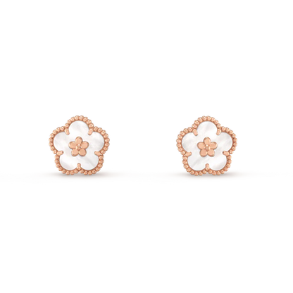 [Eternal Jewelry]LUCKY WHITE MOP EARRINGS