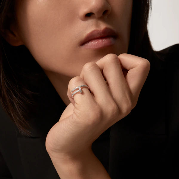 [Eternal Jewelry]JUSTE RING 1.8MM SILVER DIAMONDS