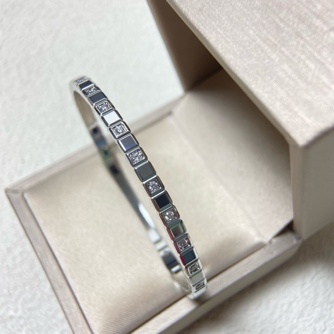 [Eternal Jewelry]Ice Collection Semi-Diamond-Set Bracelet