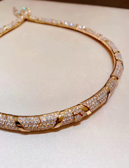 [✨Eternal Jewelry✨]HAUTE COUTURE GOLD SERPENTI NECKLACE