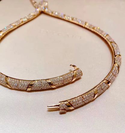 [✨Eternal Jewelry✨]HAUTE COUTURE GOLD SERPENTI NECKLACE