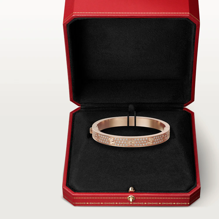 [Eternal Jewelry]LOVE BRACELET 6.1MM DIAMOND-PAVED