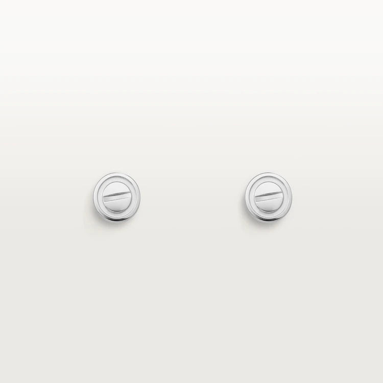 [Eternal Jewelry]LOVE EARRINGS SILVER 10MM