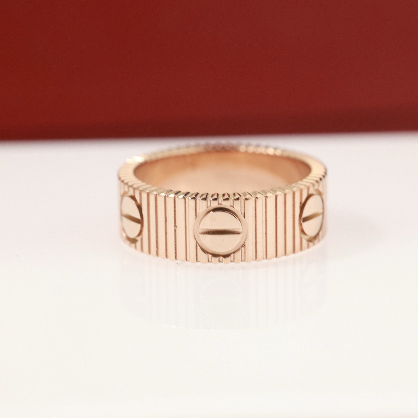 [Eternal Jewelry]2025 NEW LOVE RING BRUSHED STYLE