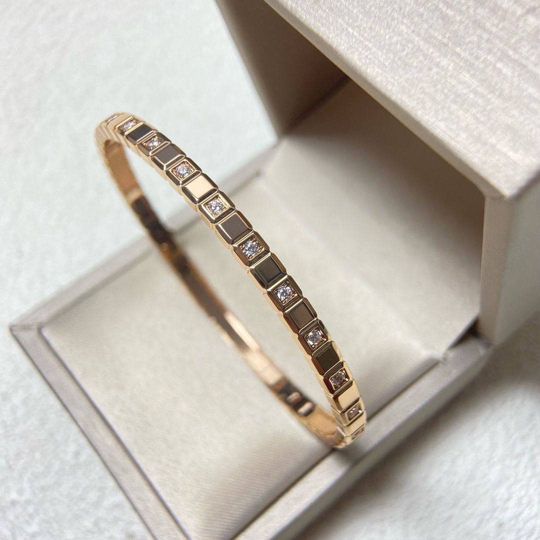 [Eternal Jewelry]Ice Collection Semi-Diamond-Set Bracelet