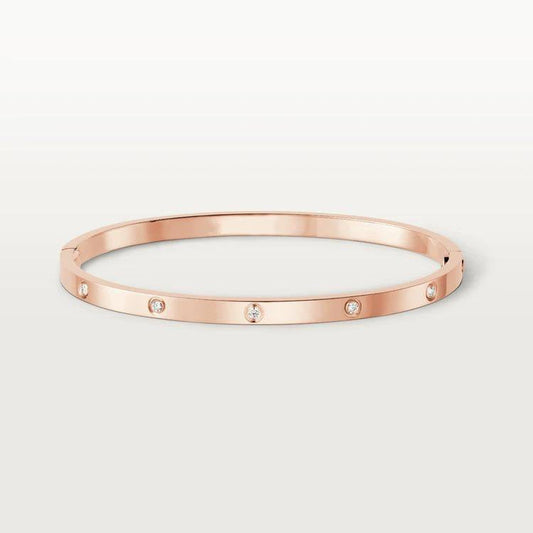 [Eternal Jewelry]LOVE BRACELET 3.65MM 10 DIAMONDS