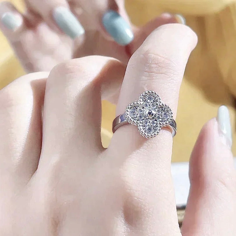 [Eternal Jewelry]CLOVER DIAMOND RING