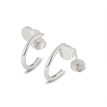 [Eternal Jewelry]JUSTE EARRINGS SILVER
